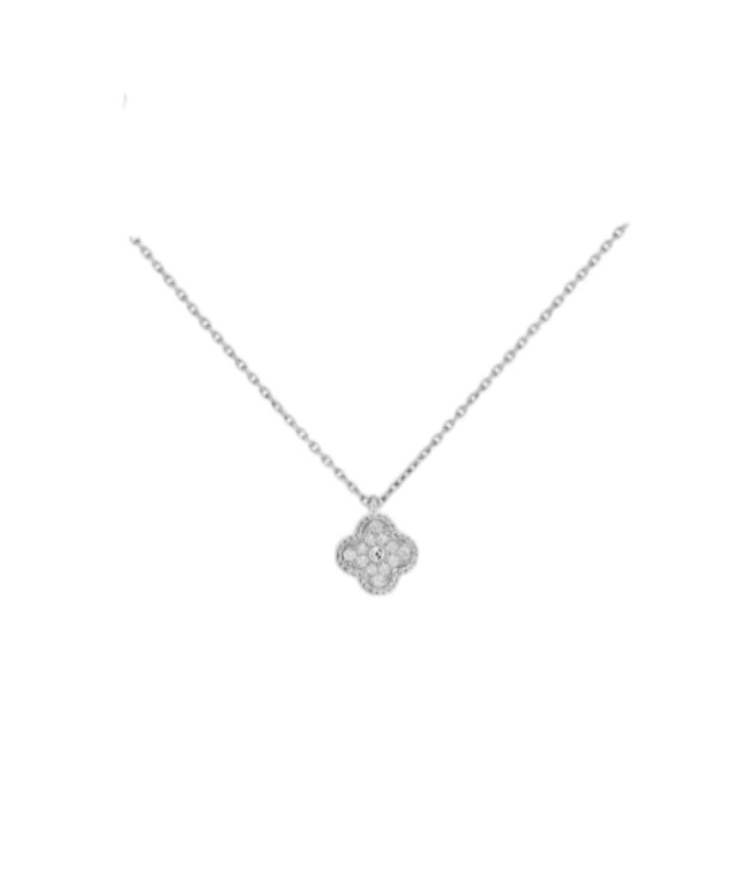 VAN CLEEF & ARPELS Серебряная подвеска из белого золота, фото 2