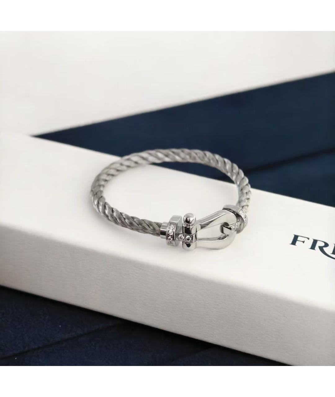 FRED Серебрянный браслет из белого золота, фото 3