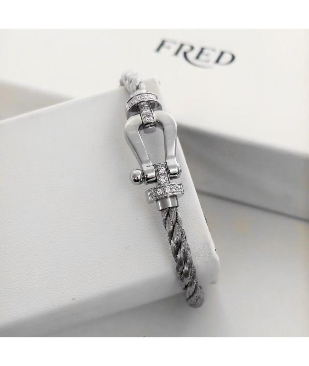 FRED Серебрянный браслет из белого золота, фото 2