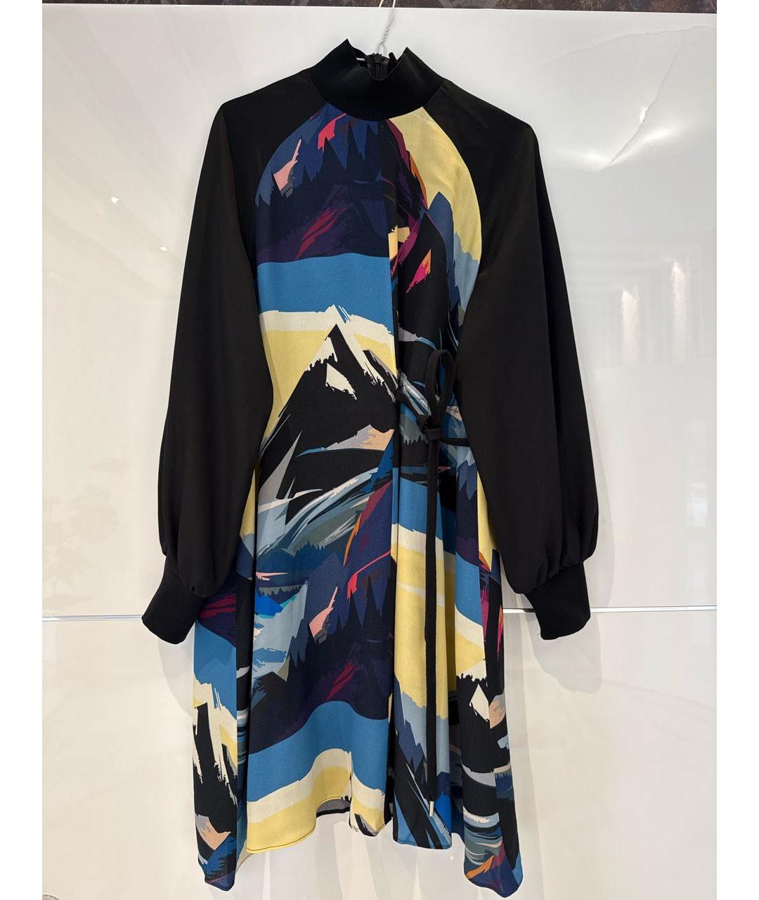 SPORTMAX Мульти вискозное повседневное платье, фото 6