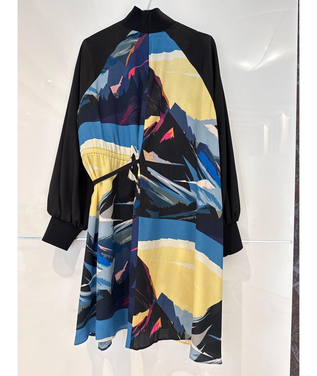 SPORTMAX Мульти вискозное повседневное платье, фото 2