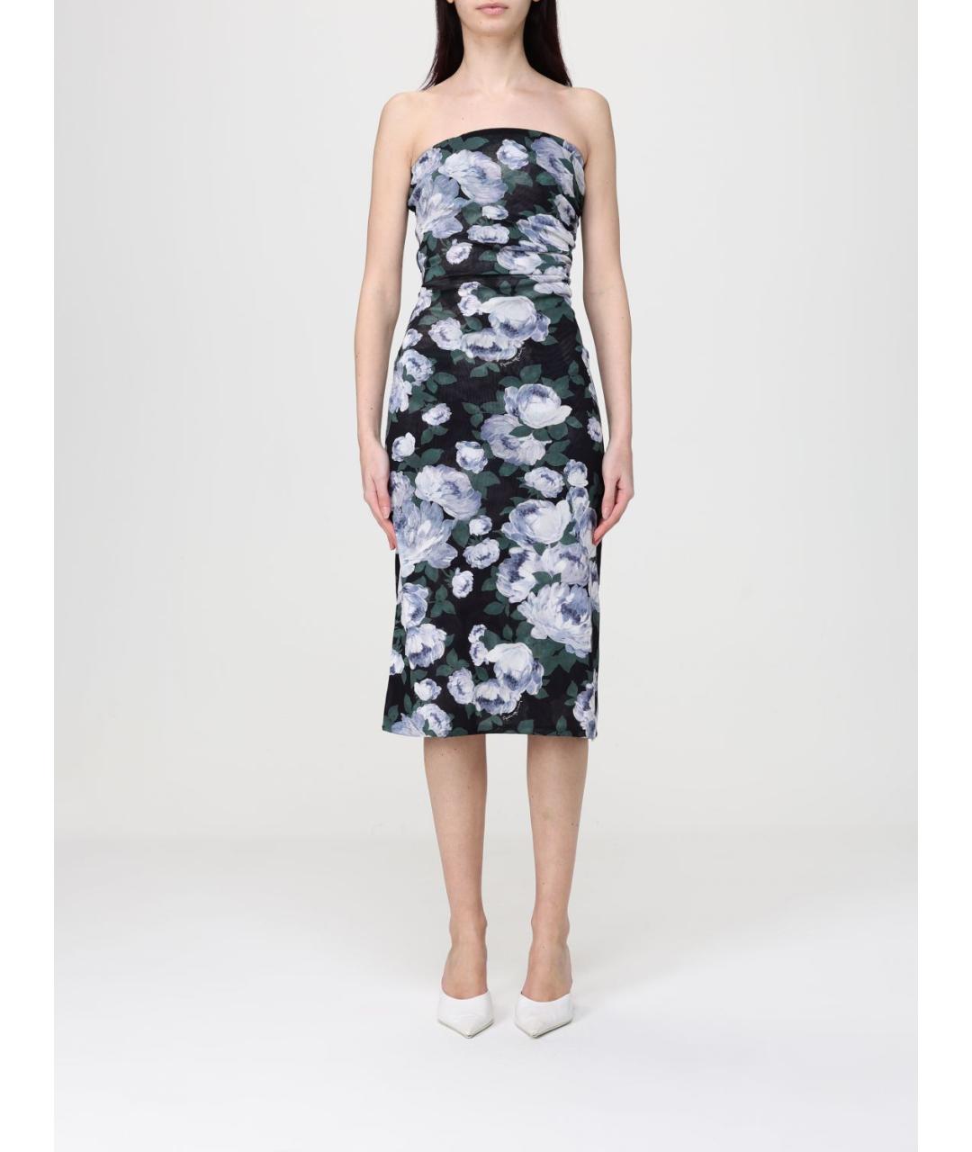 STELLA MCCARTNEY Мульти полиамидовое коктейльное платье, фото 2