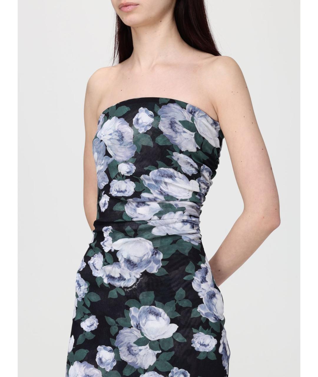 STELLA MCCARTNEY Мульти полиамидовое коктейльное платье, фото 4