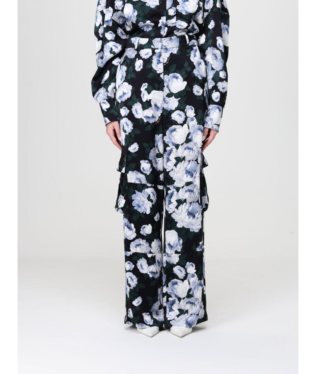 STELLA MCCARTNEY Мульти вискозные прямые брюки, фото 2