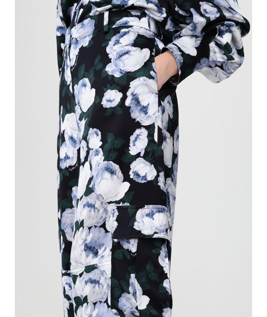 STELLA MCCARTNEY Мульти вискозные прямые брюки, фото 5