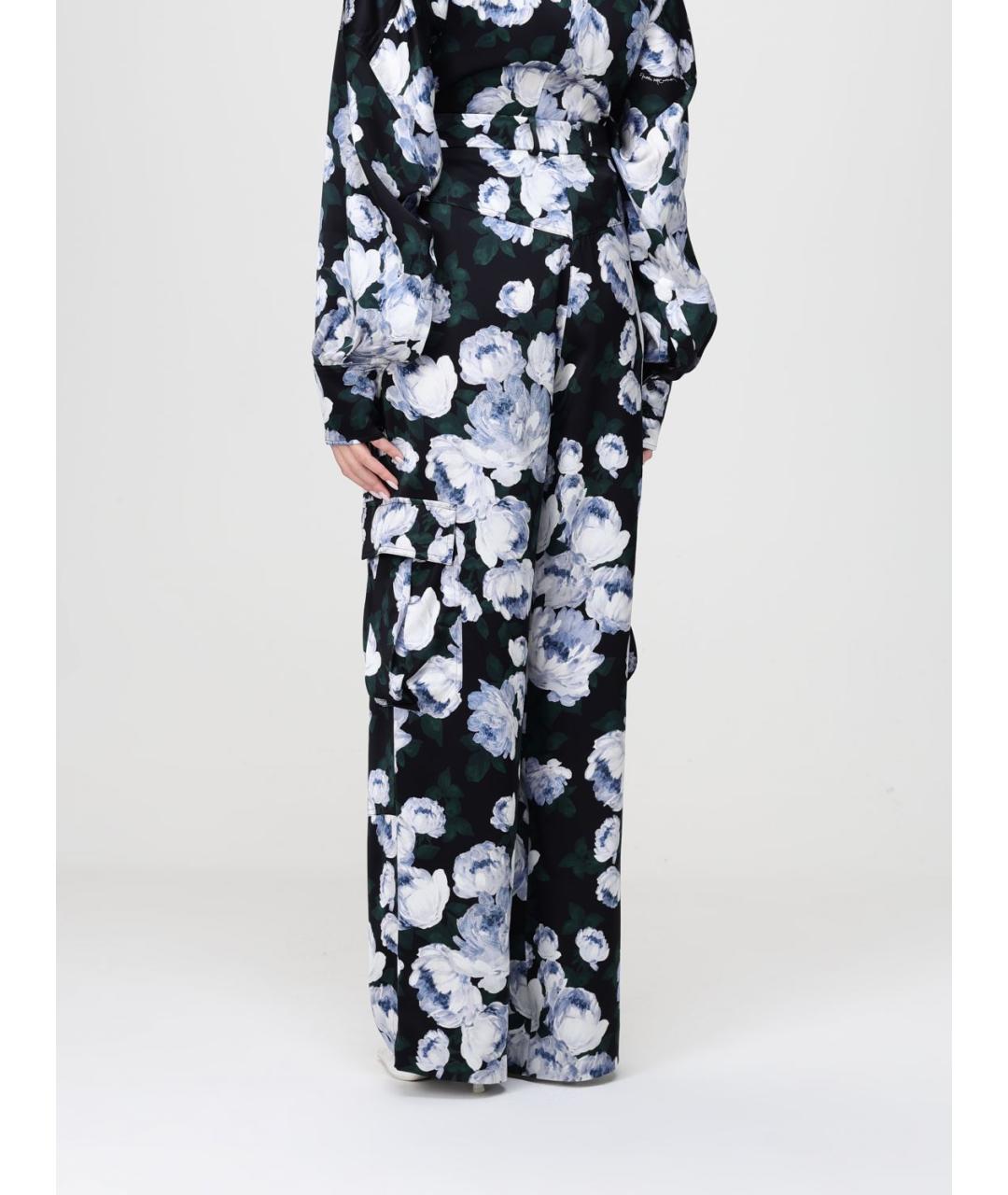 STELLA MCCARTNEY Мульти вискозные прямые брюки, фото 4