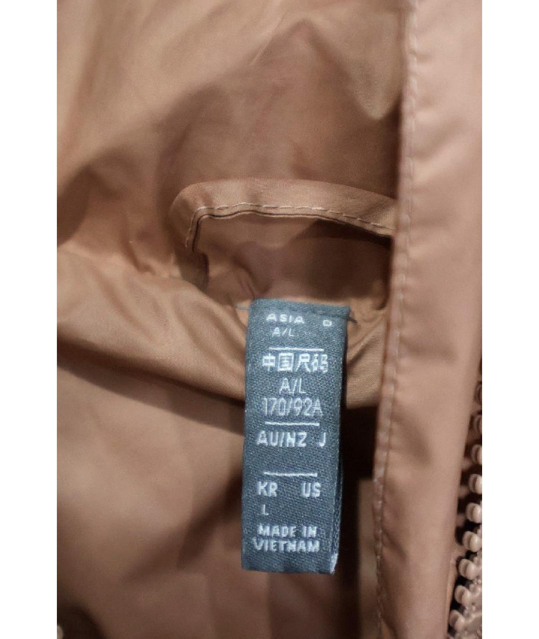 ADIDAS BY STELLA MCCARTNEY Оранжевый полиэстеровый пуховик, фото 3