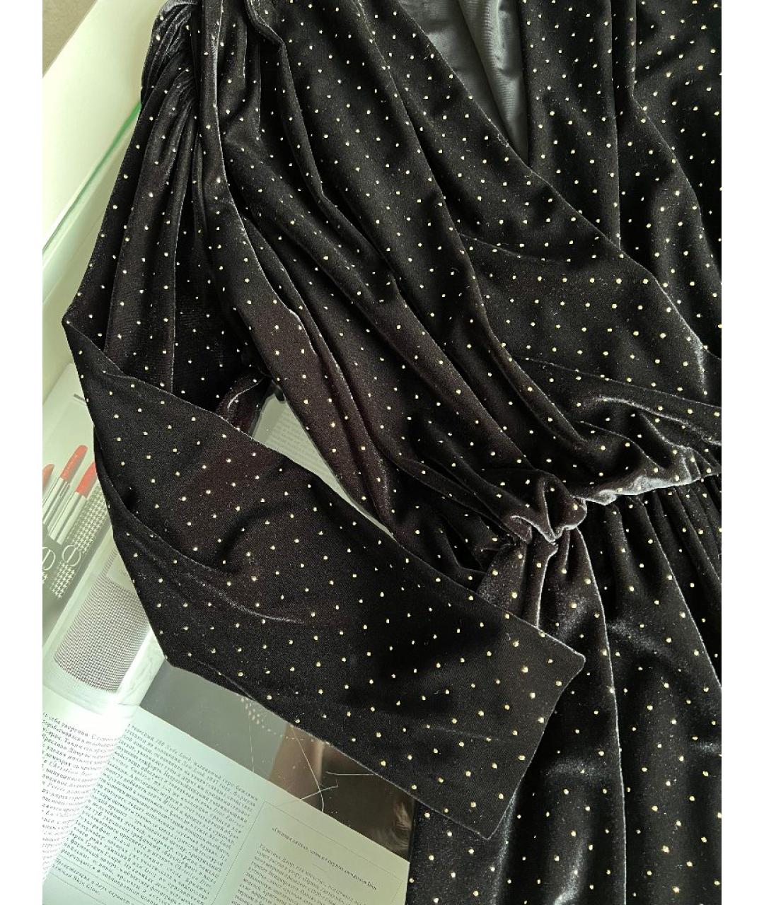 BALENCIAGA Черное повседневное платье, фото 4