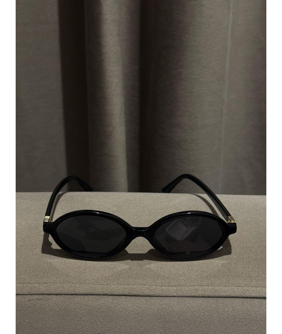 MIU MIU Черные пластиковые солнцезащитные очки, фото 6