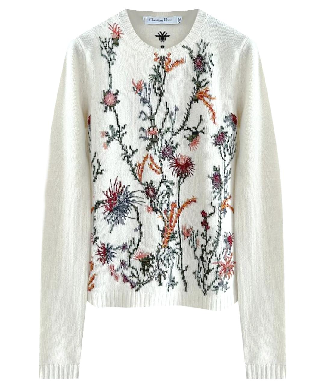 CHRISTIAN DIOR Бежевый замшевый джемпер / свитер, фото 1