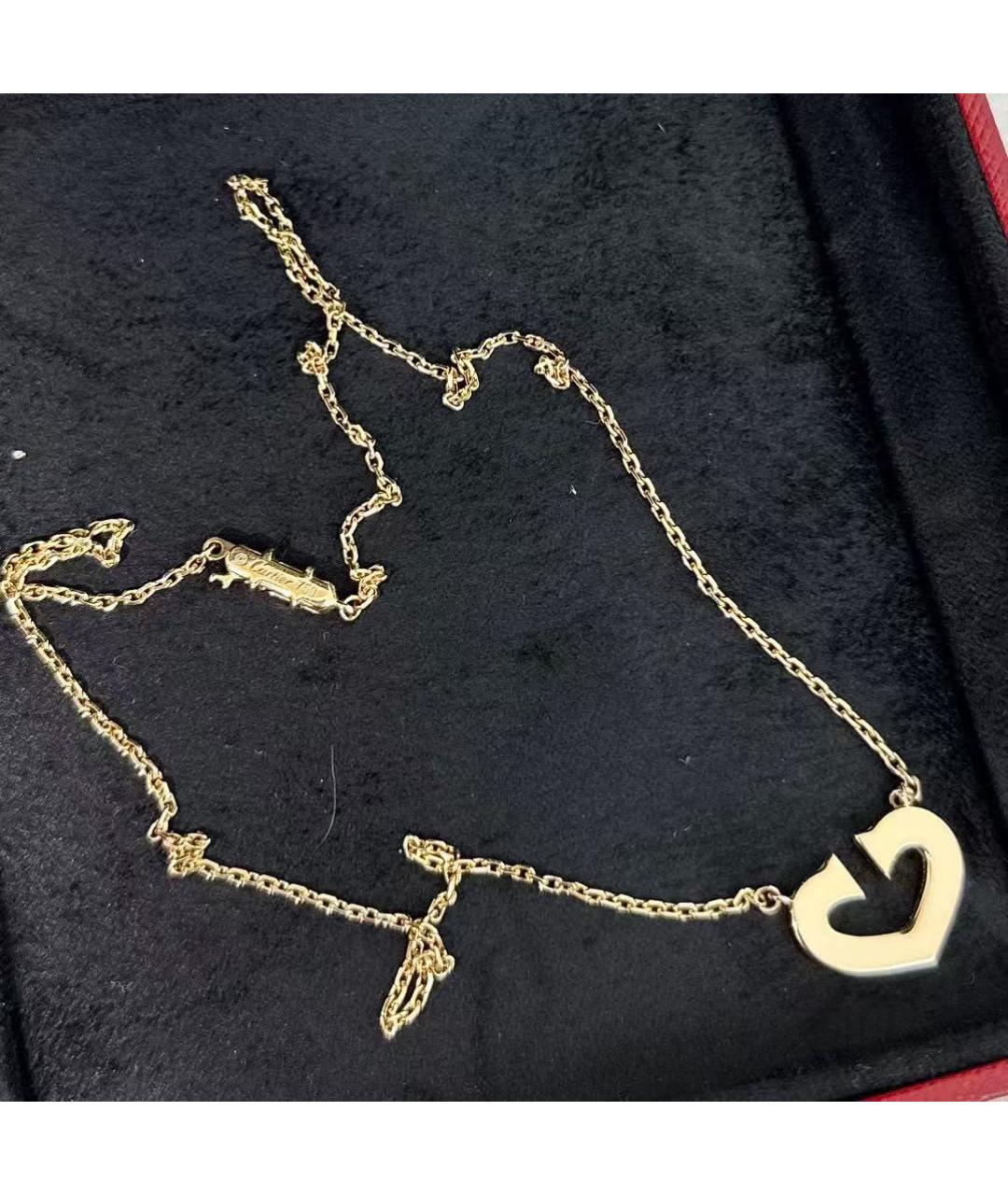 CARTIER Золотая подвеска, фото 4