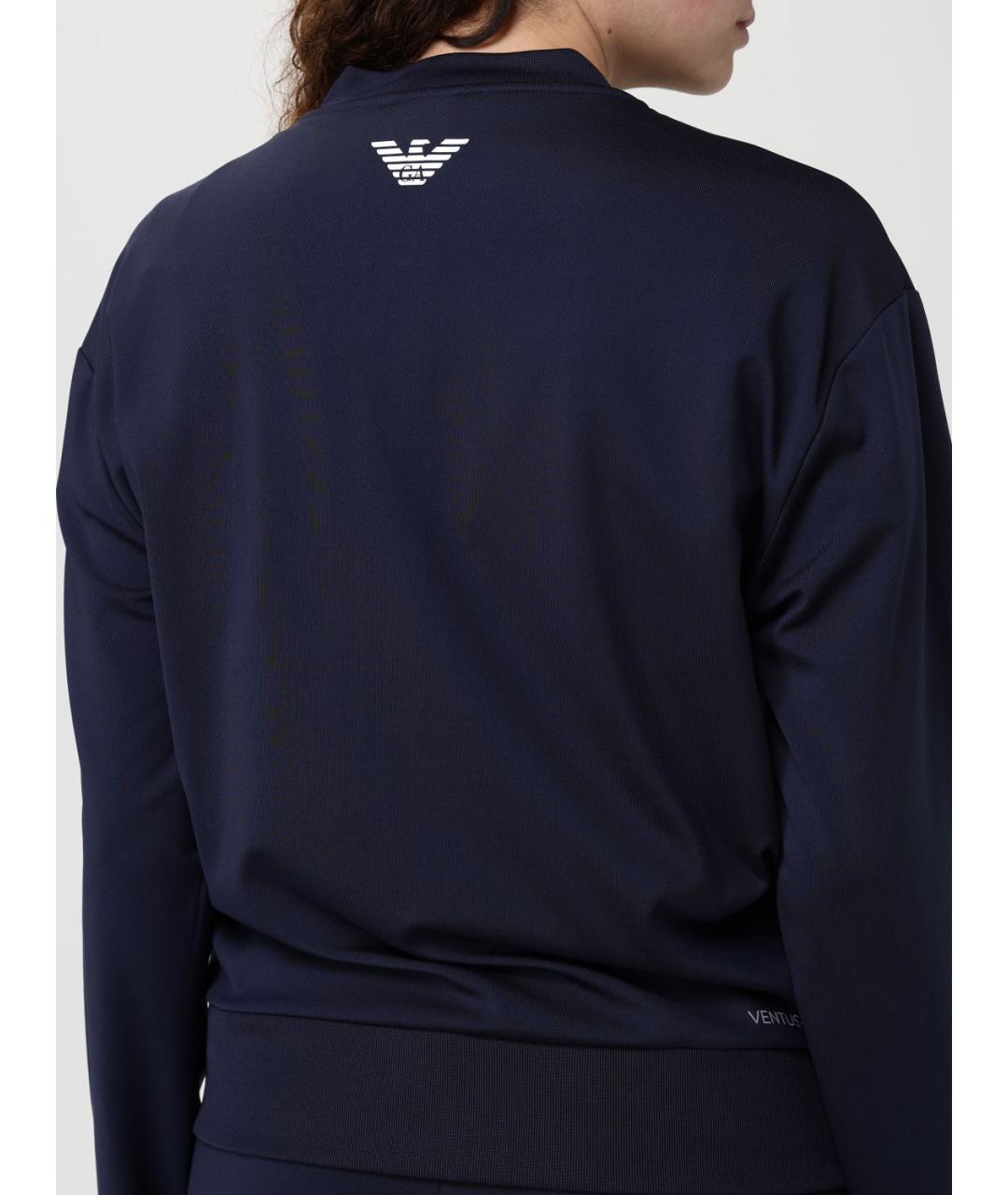 EA7 Синий полиэстеровый спортивные костюмы, фото 5