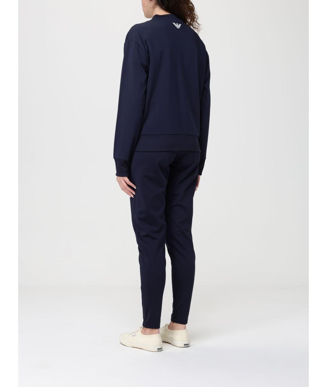 EA7 Синий полиэстеровый спортивные костюмы, фото 3