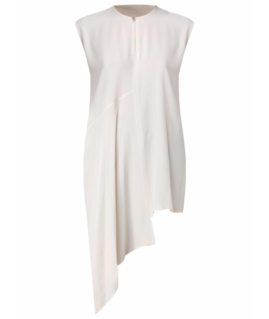 FABIANA FILIPPI Бежевая шелковая майка, фото 1