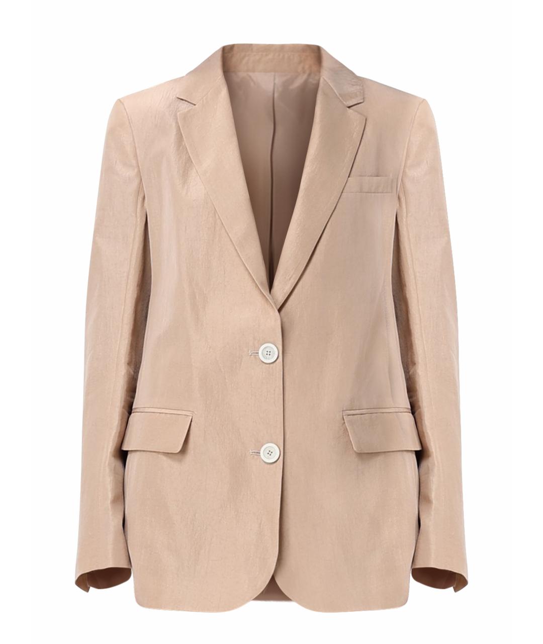 FABIANA FILIPPI Бежевый жакет/пиджак, фото 1