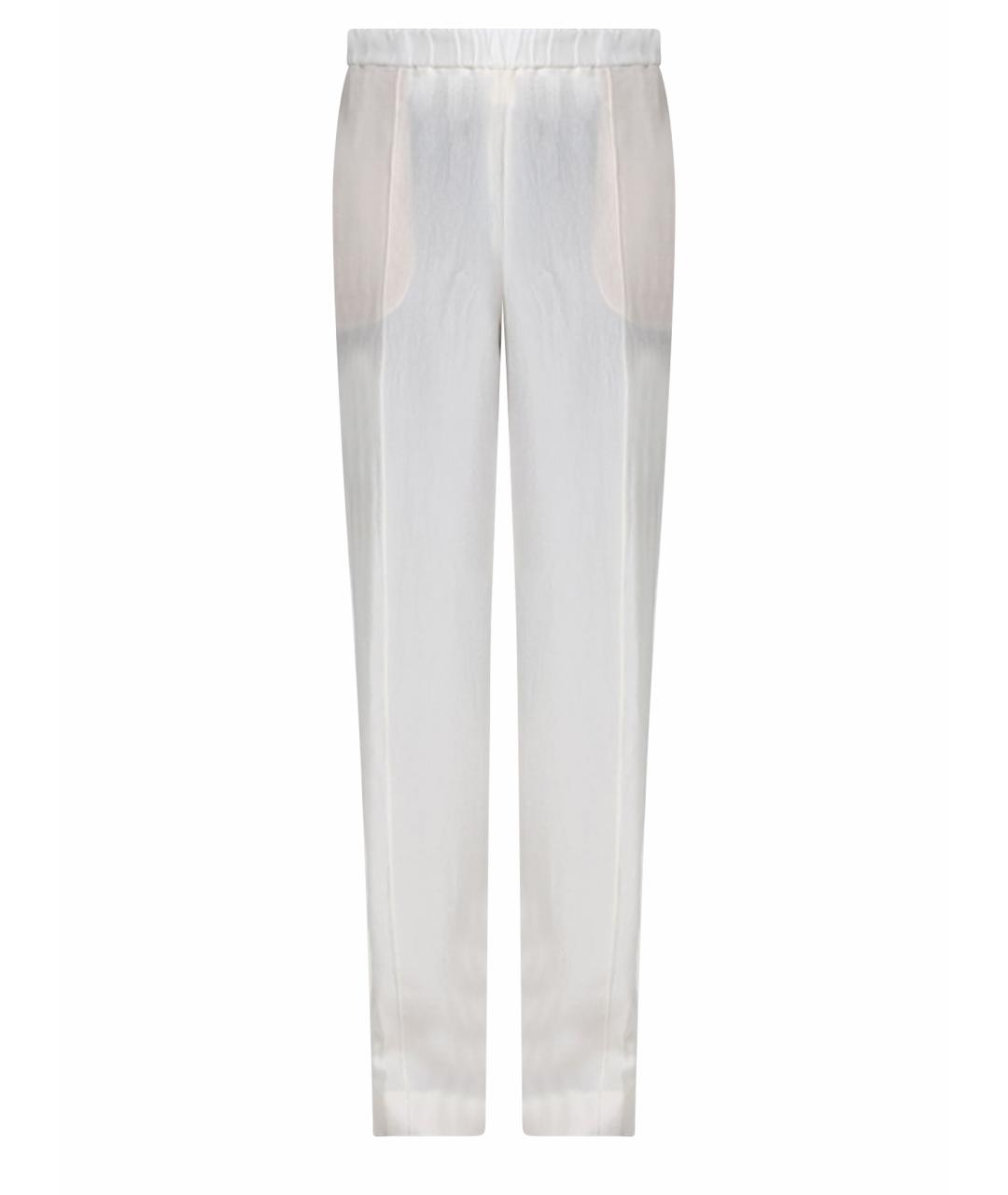 FABIANA FILIPPI Бежевые прямые брюки, фото 1