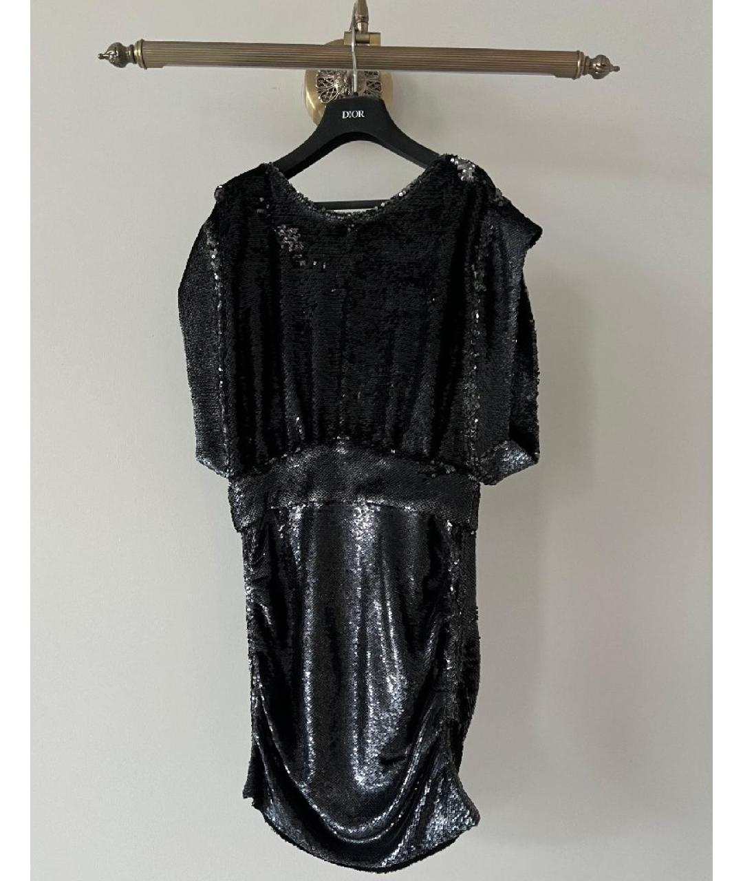 IRO Серебряное повседневное платье, фото 8