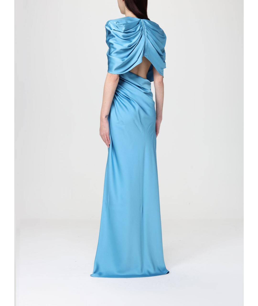 STELLA MCCARTNEY Голубое платье, фото 3