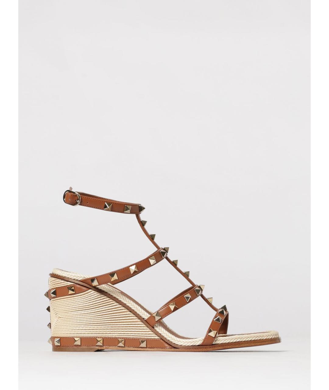 VALENTINO Коричневые босоножки, фото 5