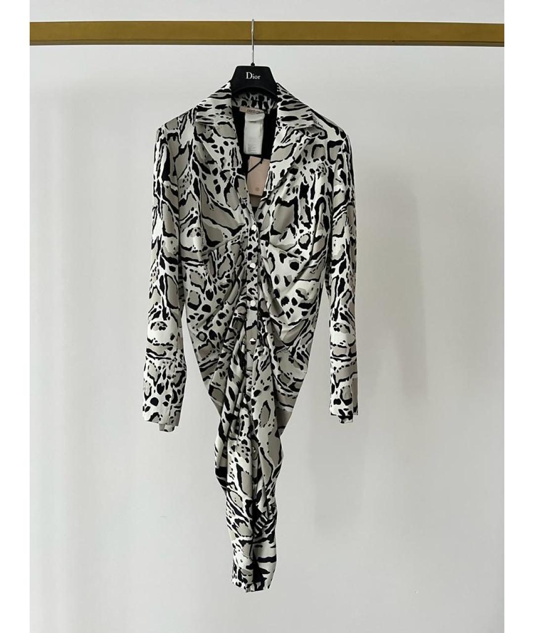 ROBERTO CAVALLI Черное повседневное платье, фото 7