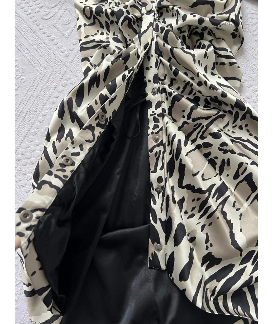 ROBERTO CAVALLI Черное повседневное платье, фото 4