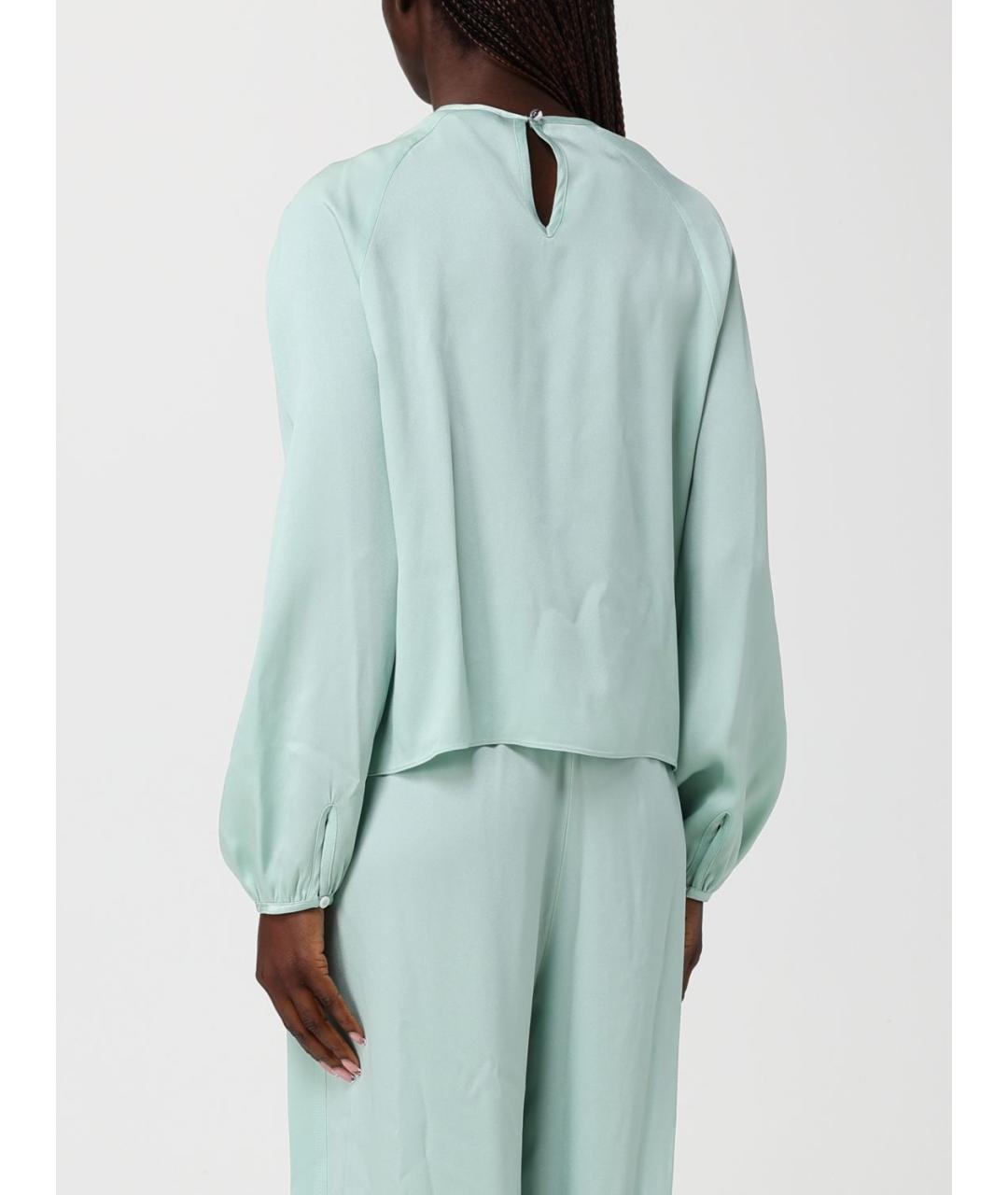 FABIANA FILIPPI Зеленая вискозная блузы, фото 3