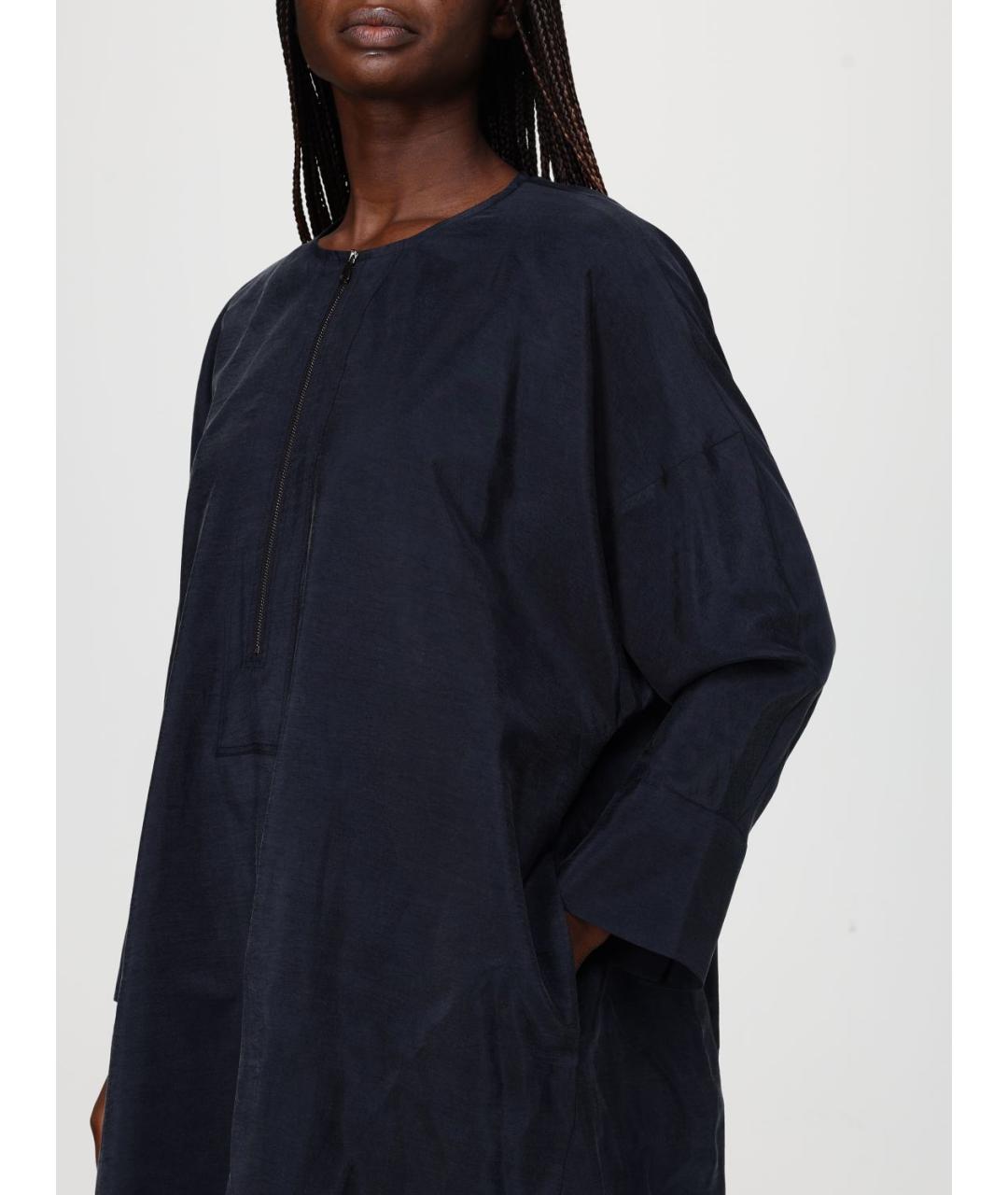 FABIANA FILIPPI Синее повседневное платье, фото 3