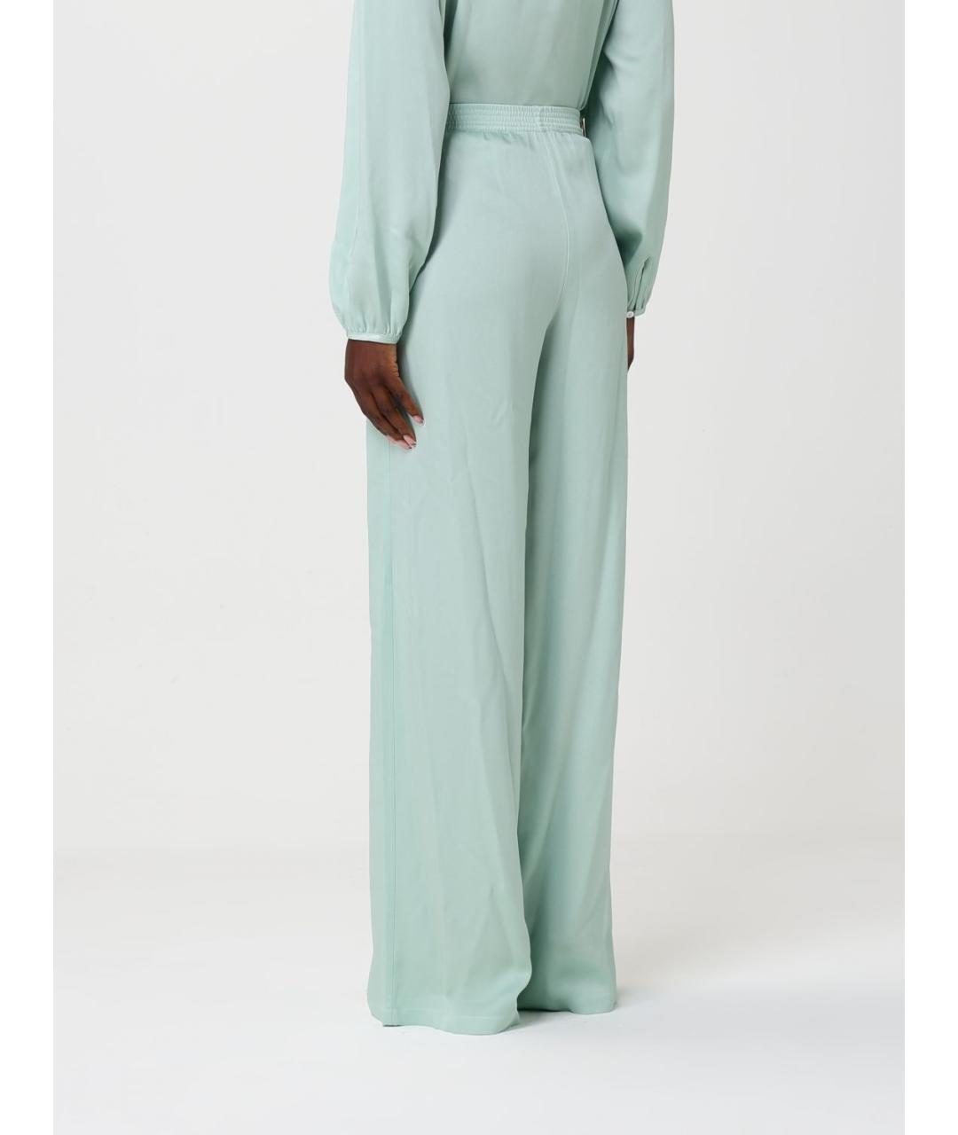 FABIANA FILIPPI Салатовые прямые брюки, фото 3