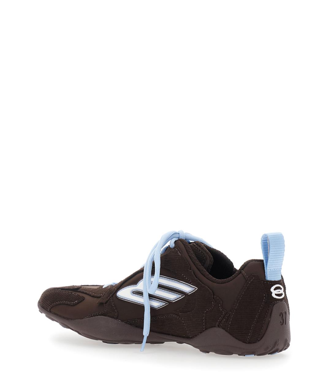 BALENCIAGA Коричневые кроссовки, фото 3