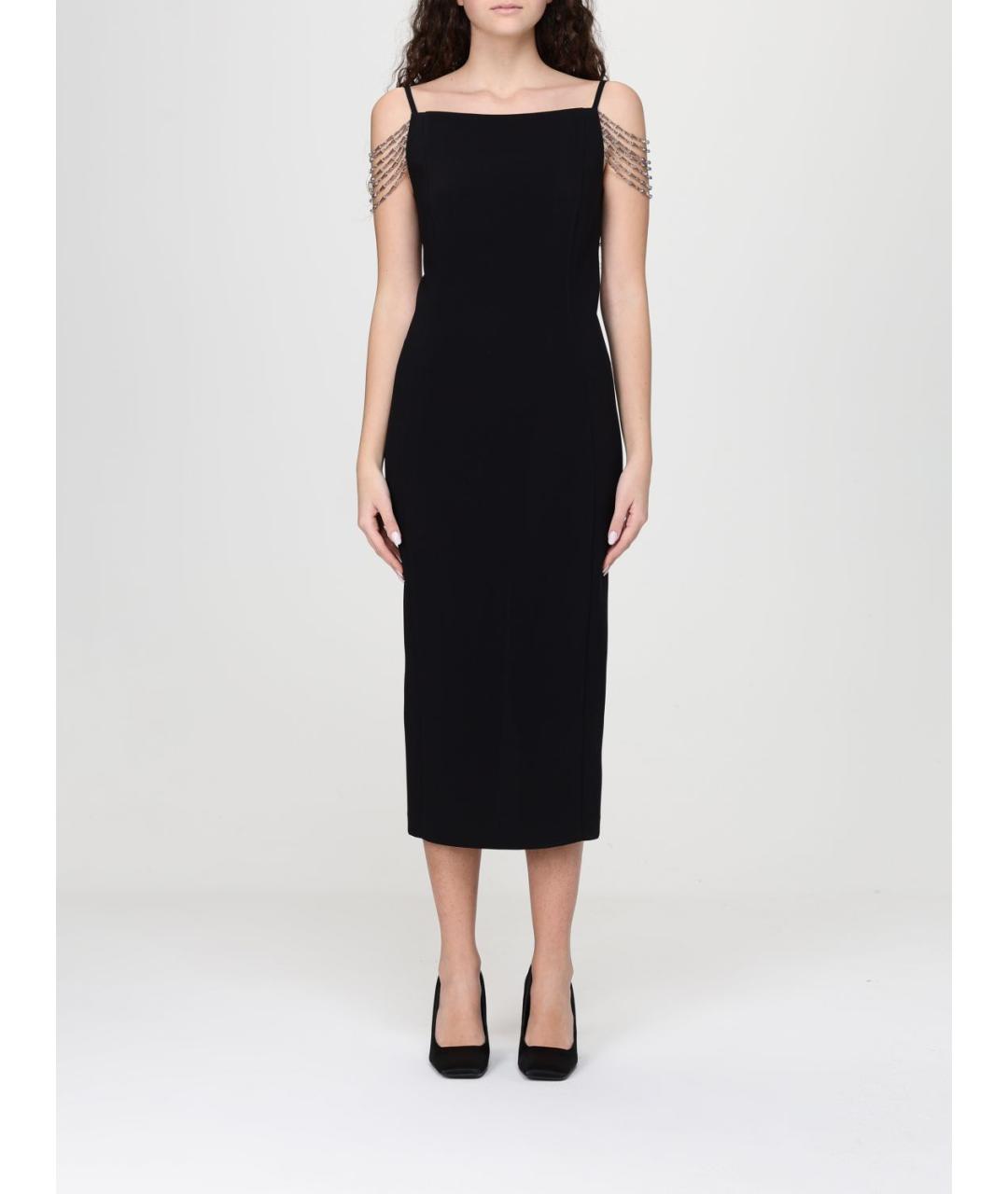 PINKO Черное вечернее платье, фото 4