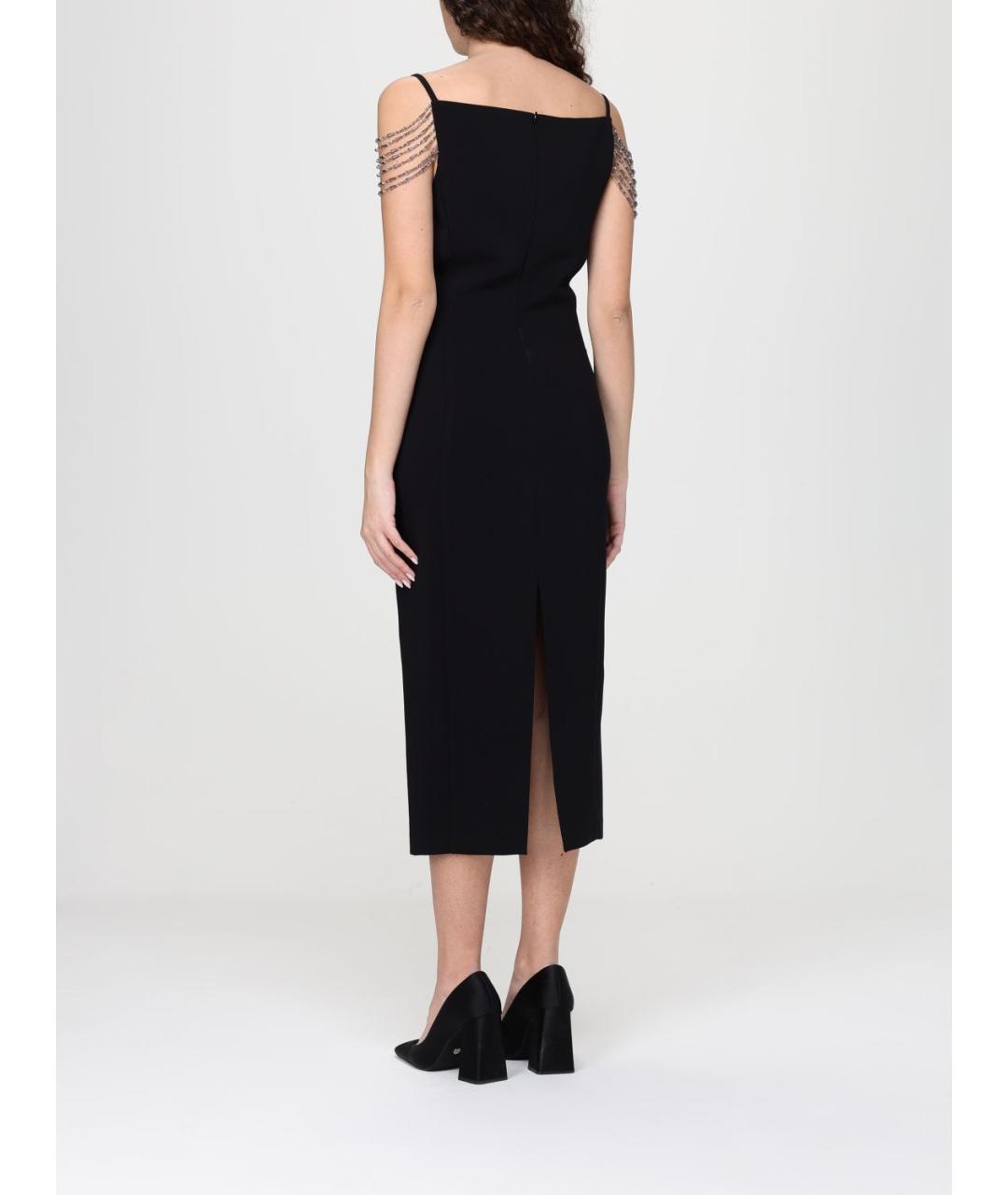 PINKO Черное вечернее платье, фото 2