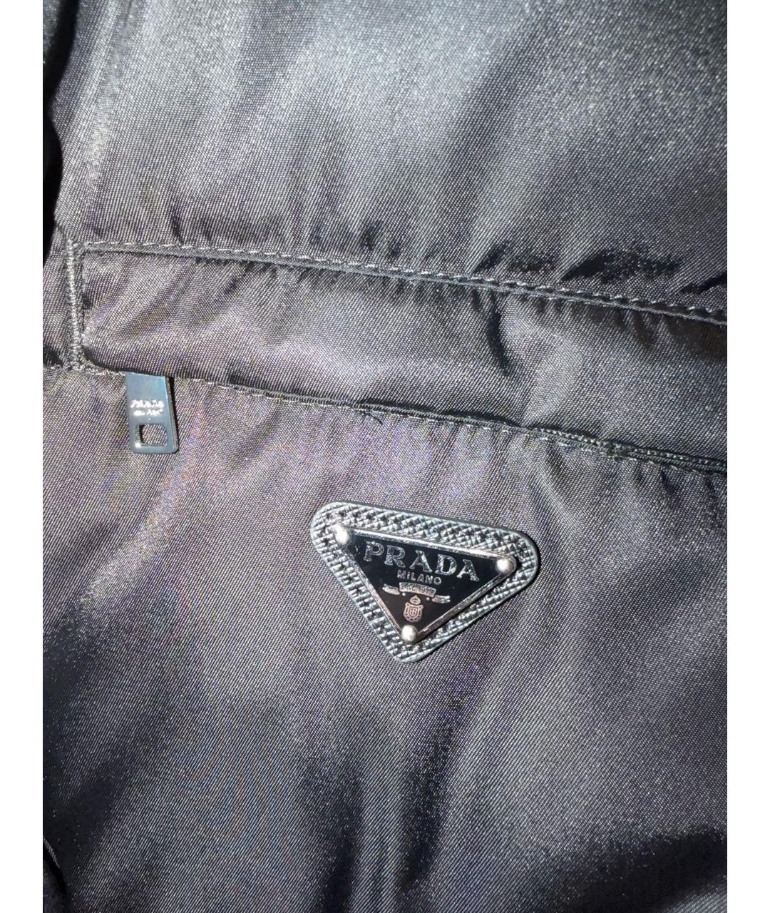 PRADA Черный пуховик, фото 4