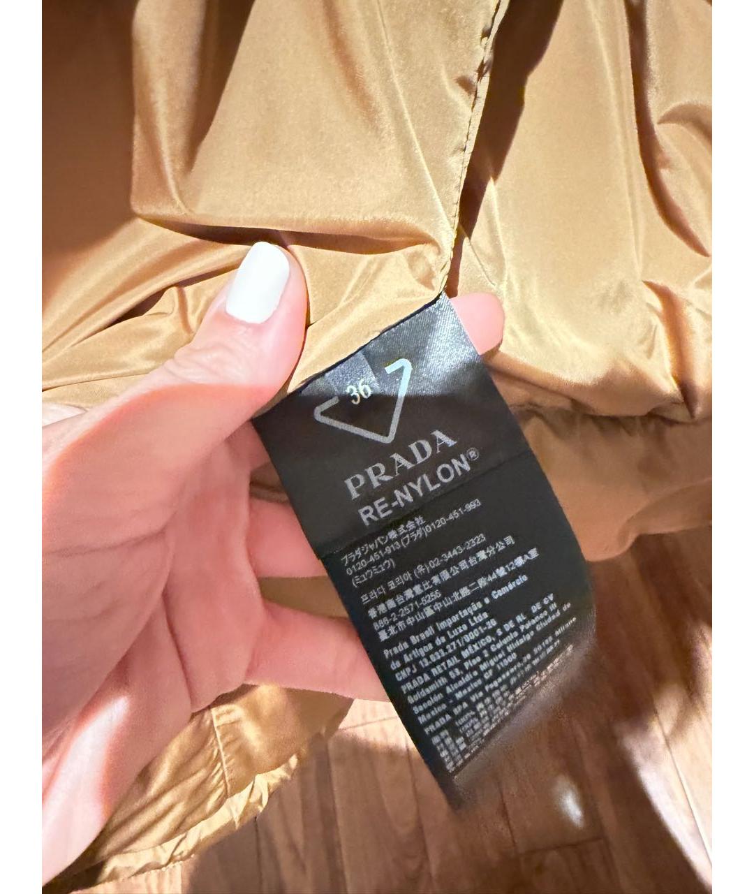 PRADA Черный пуховик, фото 5