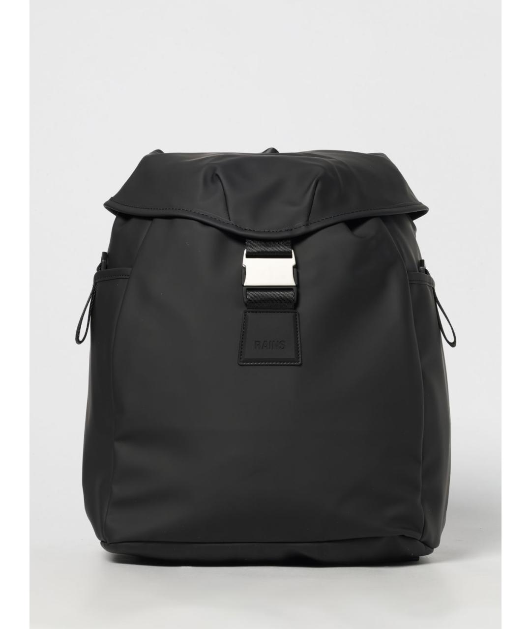 RAINS Черный тканевый рюкзак, фото 6