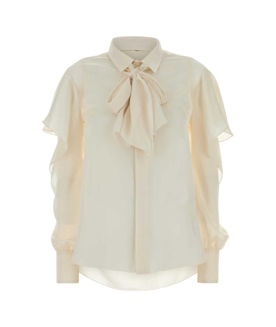 SACAI Бежевая полиэстеровая блузы, фото 1