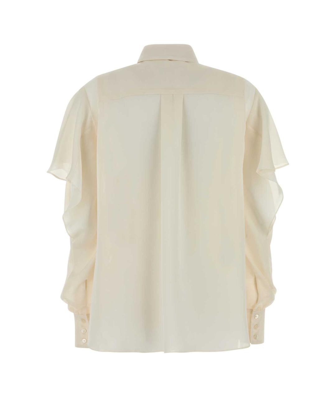 SACAI Бежевая полиэстеровая блузы, фото 2