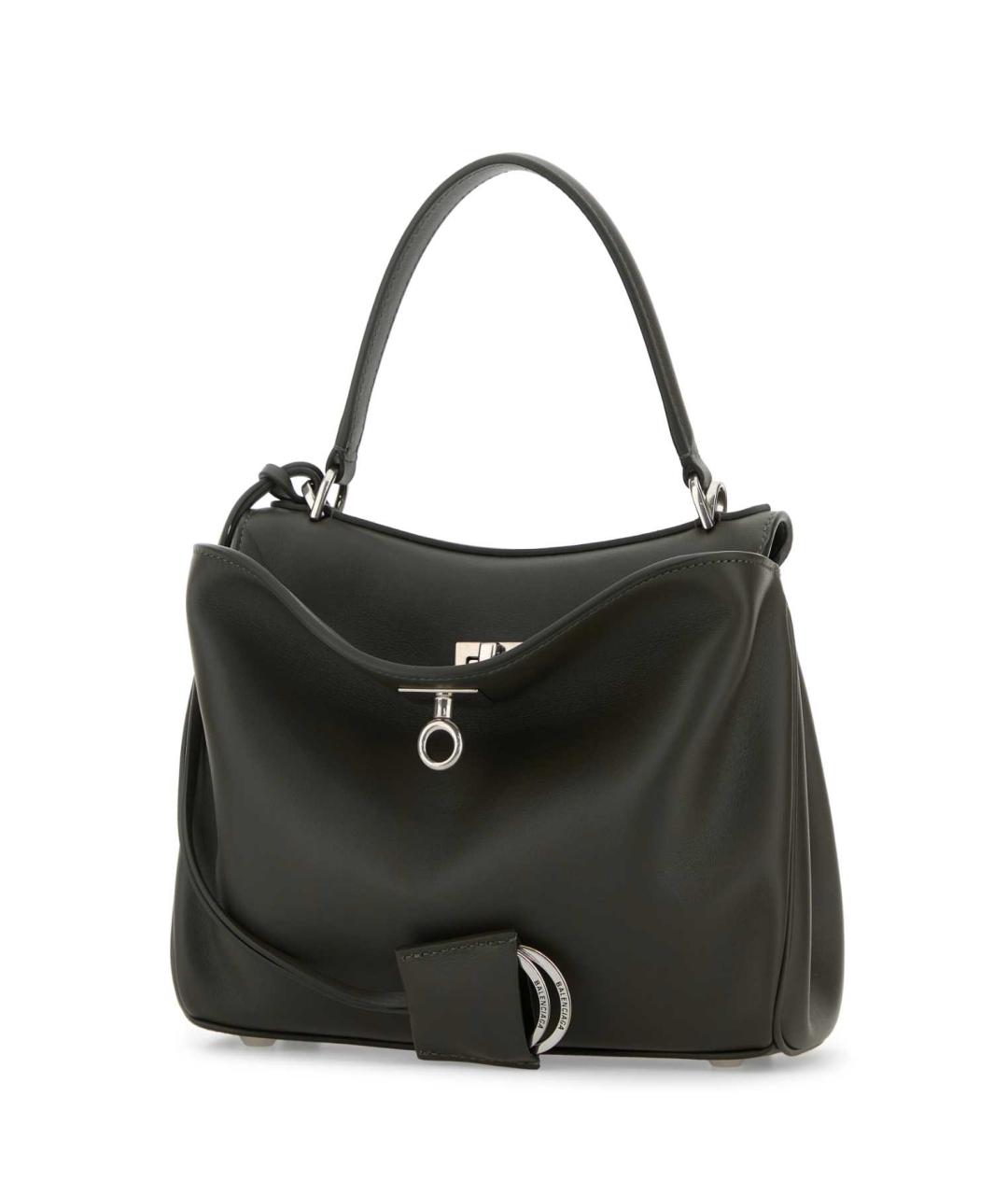 BALENCIAGA Зеленая кожаная сумка тоут, фото 2