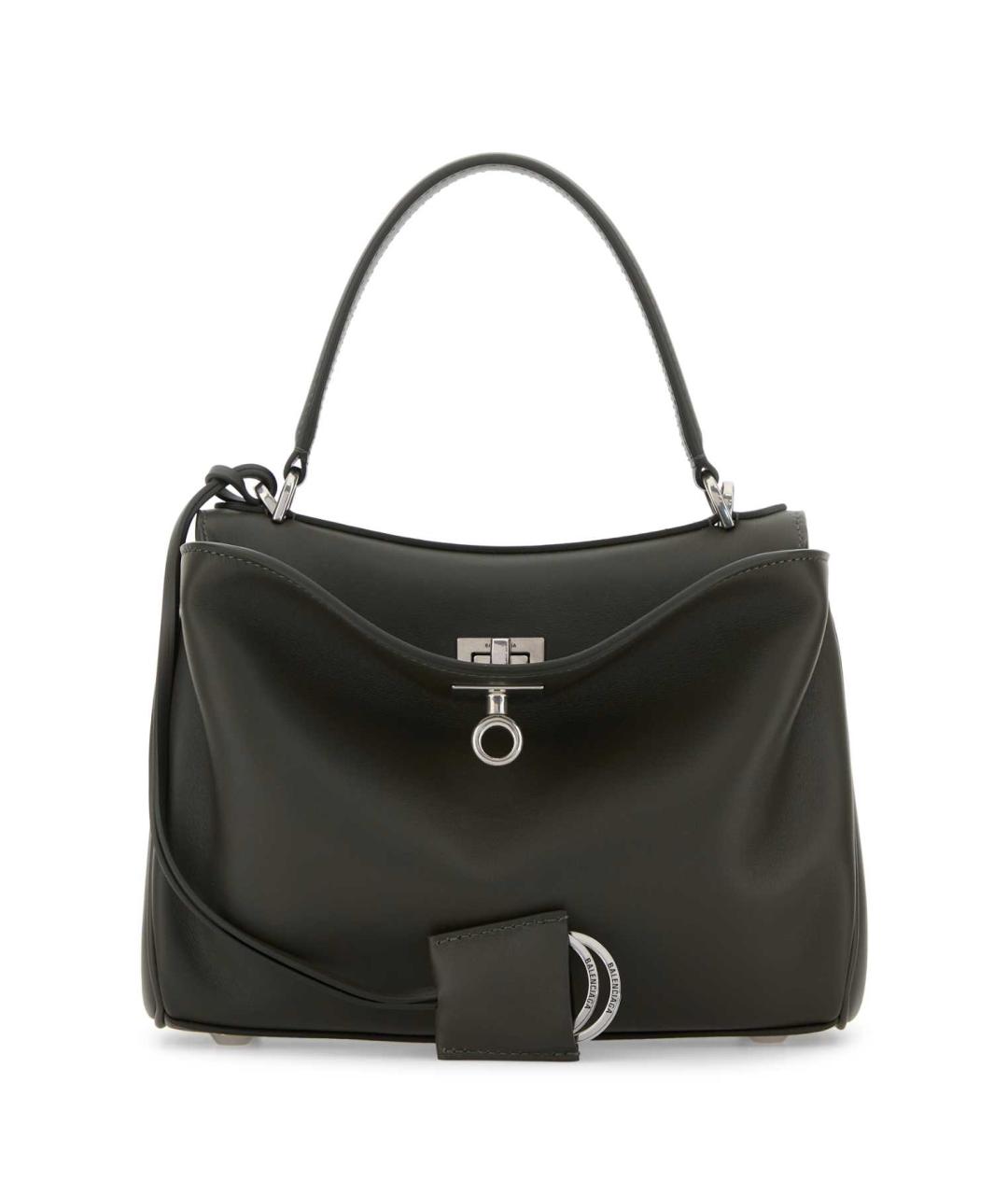 BALENCIAGA Зеленая кожаная сумка тоут, фото 1