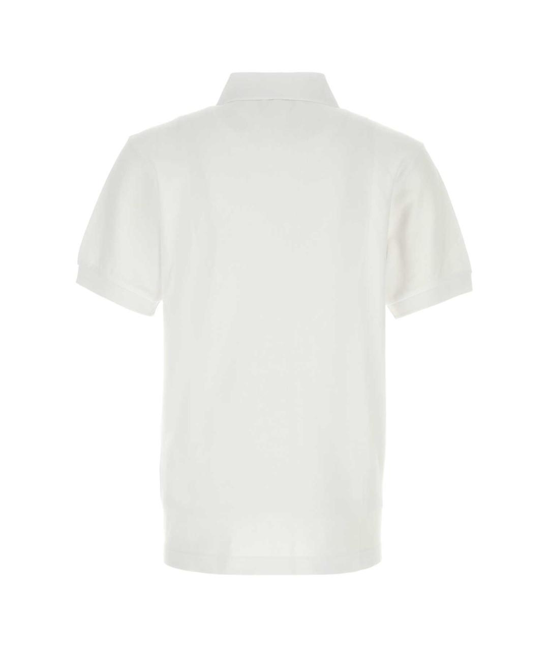 KENZO Белое хлопковое поло с коротким рукавом, фото 2