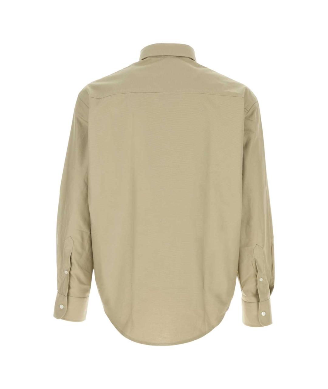 Ami Paris Бежевая кэжуал рубашка, фото 2