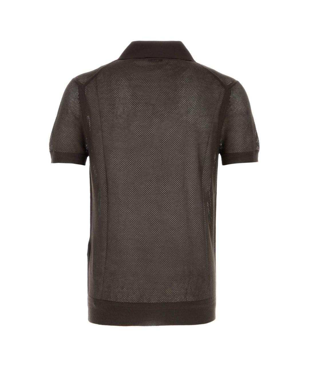 TOM FORD Хлопковое поло с коротким рукавом, фото 2