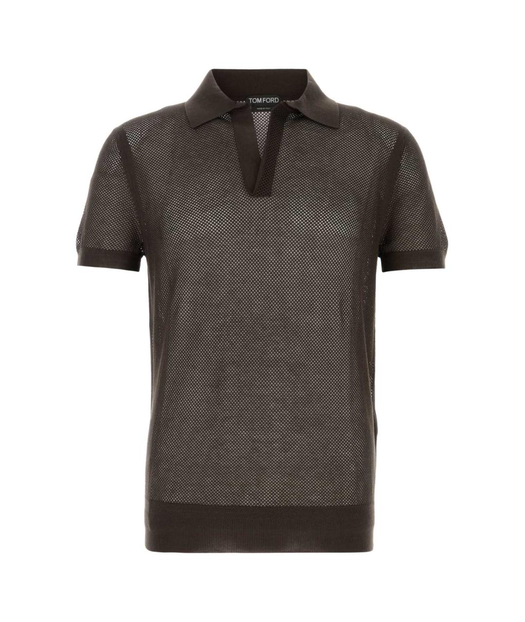 TOM FORD Хлопковое поло с коротким рукавом, фото 1