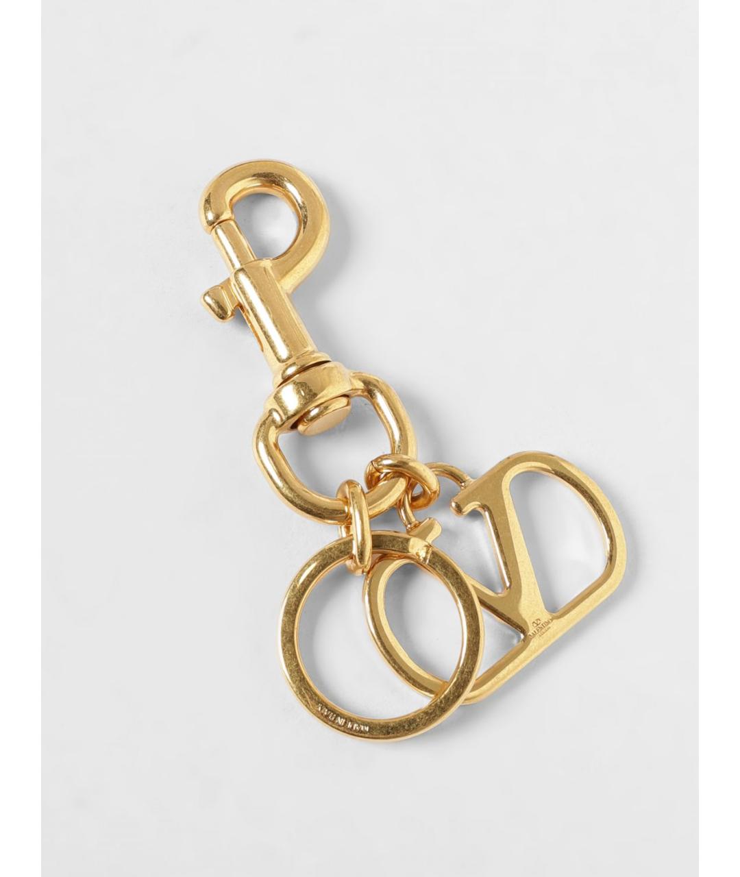 VALENTINO Золотой брелок, фото 2