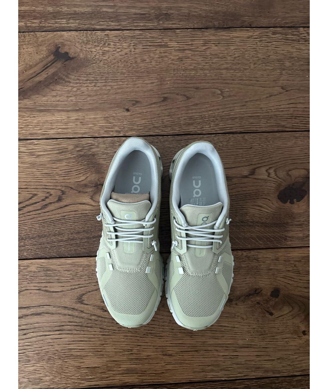 ON Хаки текстильные кроссовки, фото 3