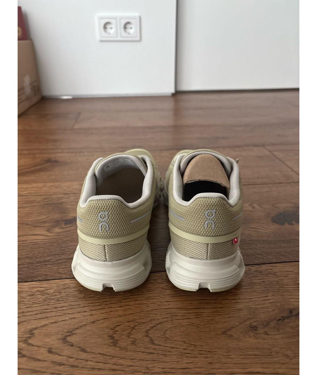 ON Хаки текстильные кроссовки, фото 4