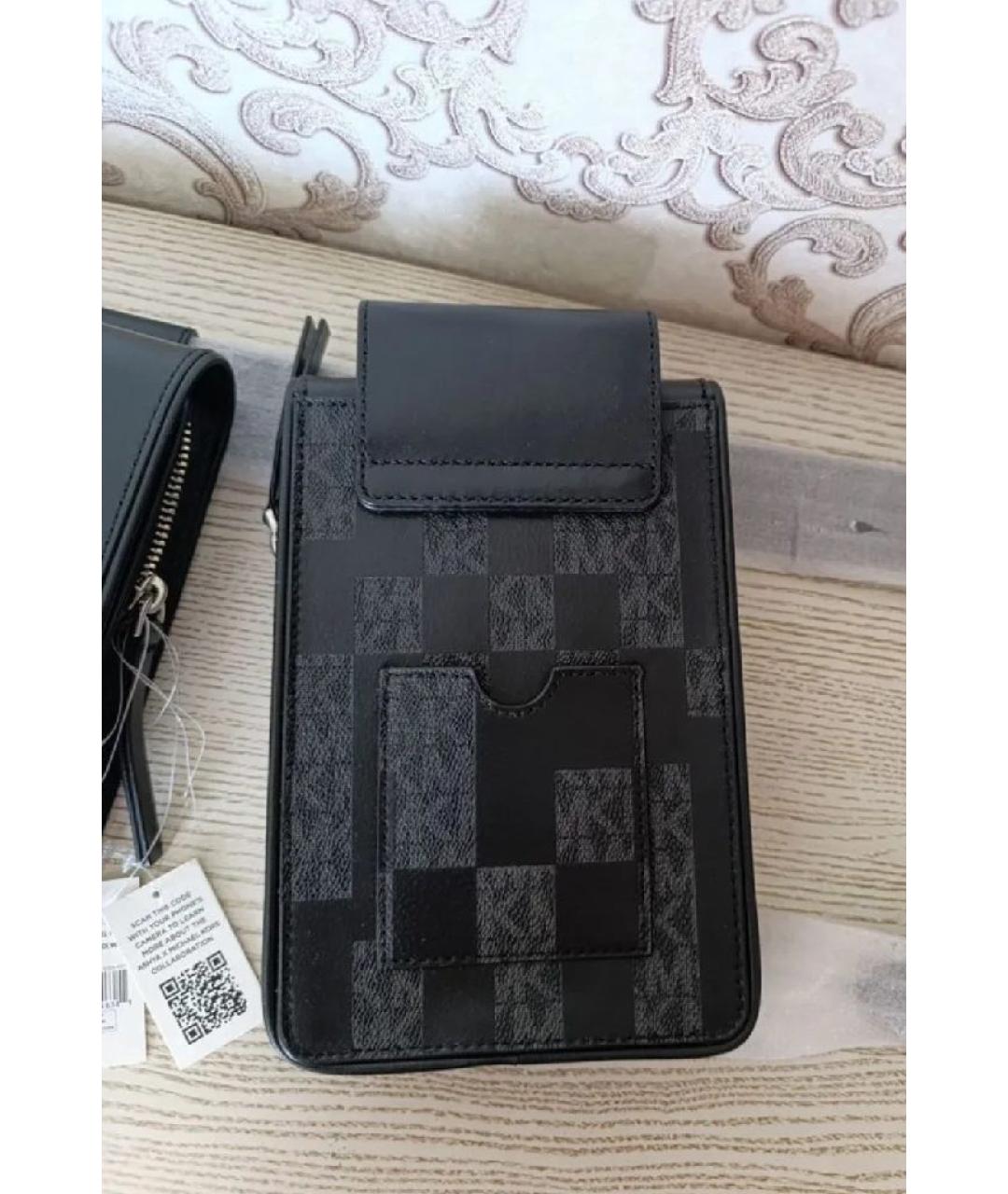 MICHAEL KORS Черная поясная сумка, фото 5