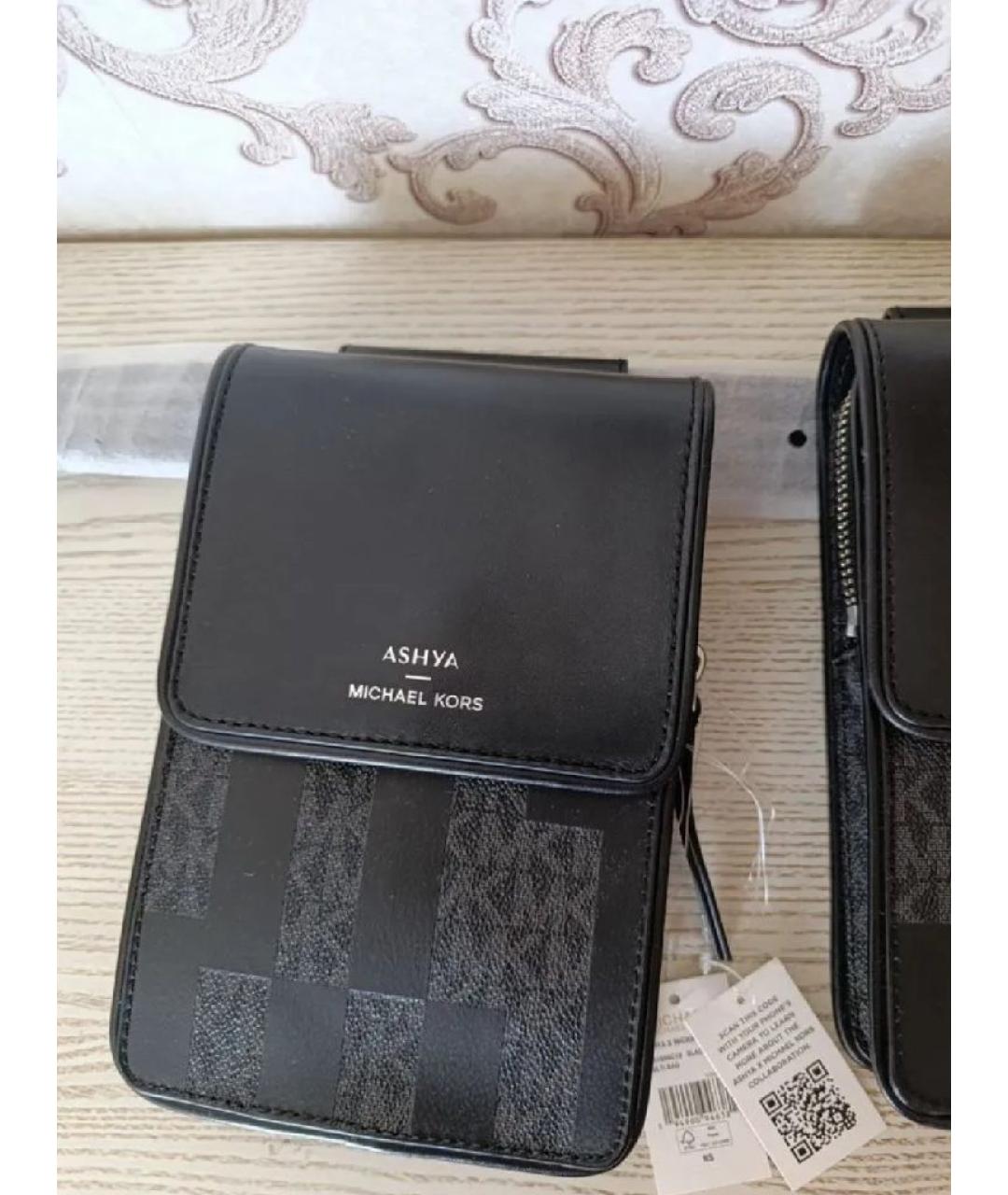 MICHAEL KORS Черная поясная сумка, фото 4