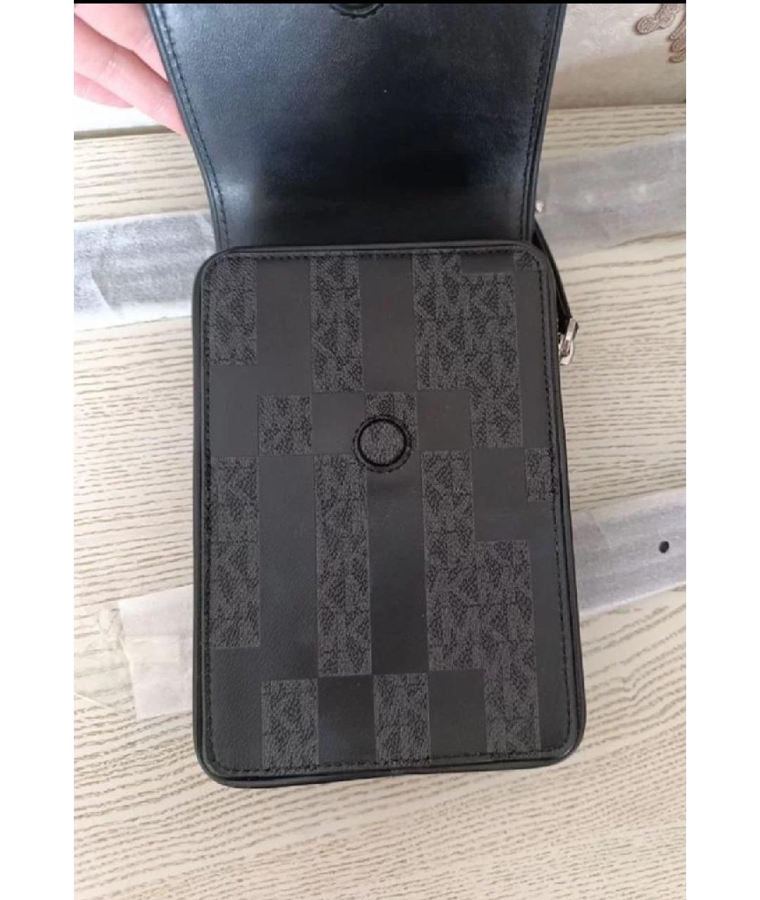 MICHAEL KORS Черная поясная сумка, фото 6