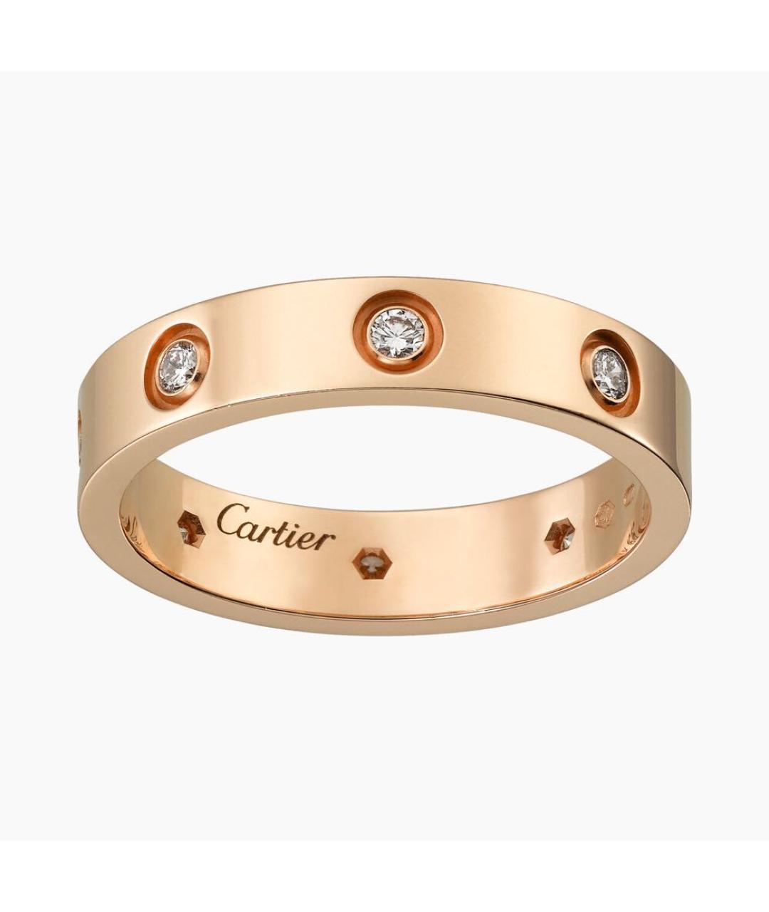 CARTIER Золотое кольцо из розового золота, фото 3