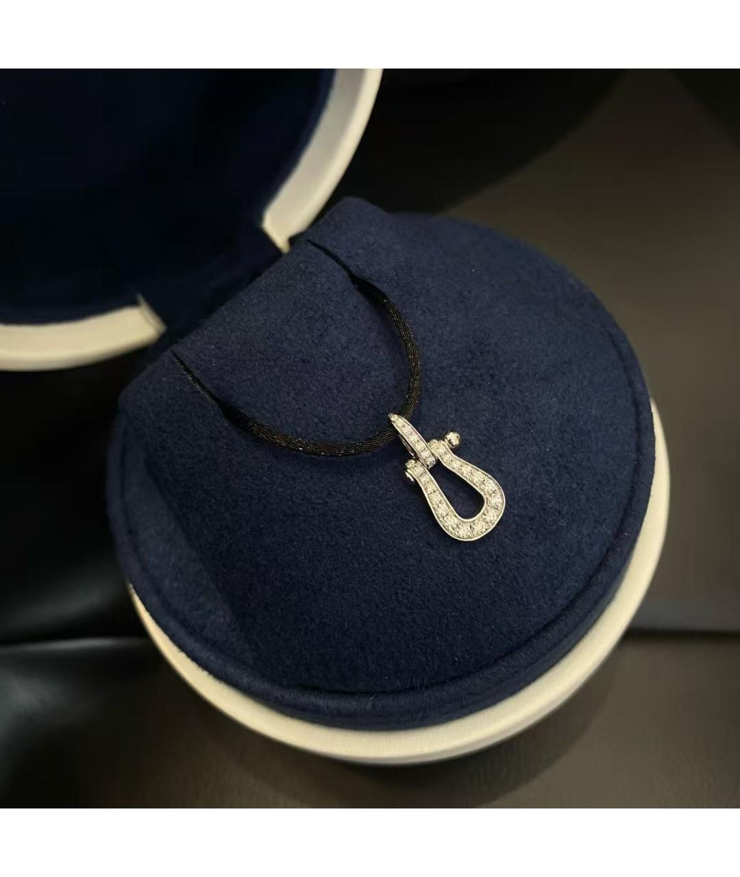 FRED Серебряная подвеска из белого золота, фото 2